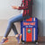 Custom Costa Rica Football Luggage Cover Vamos Ticos!