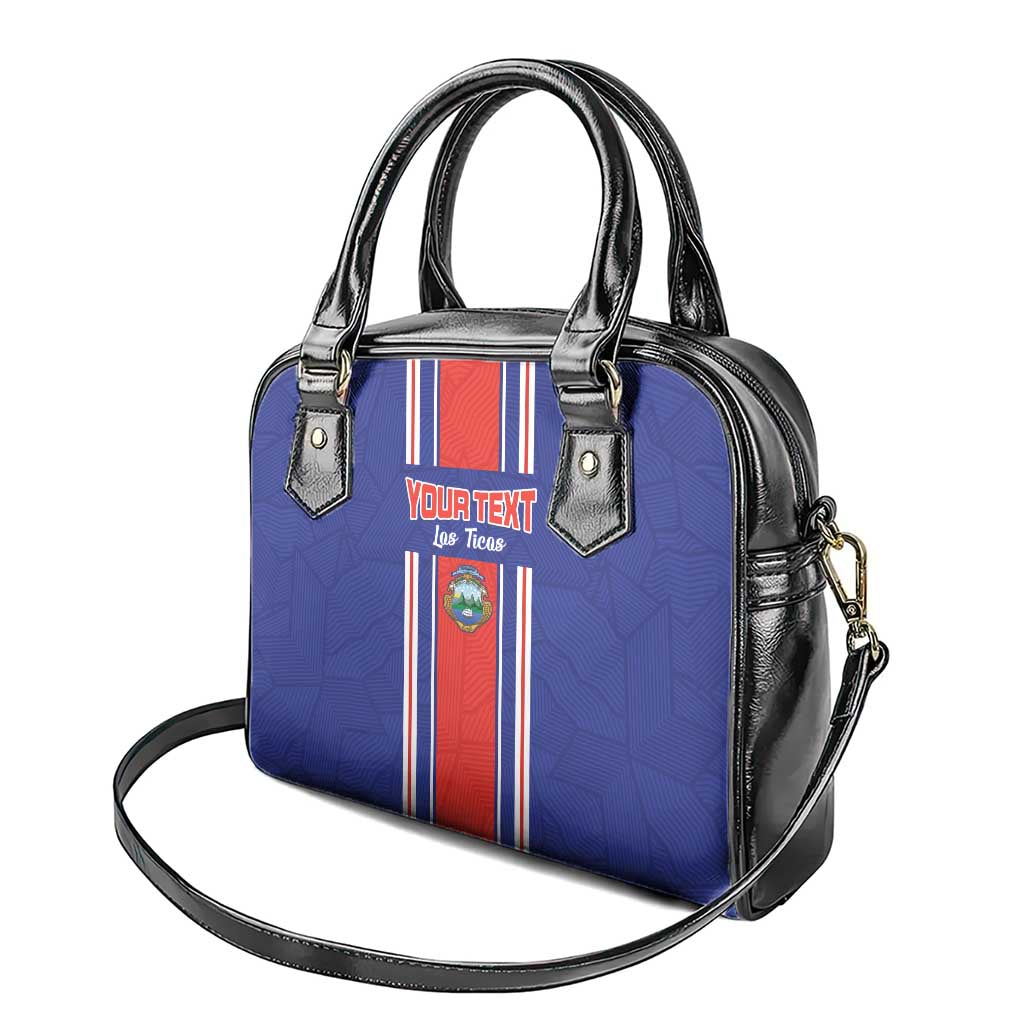 Custom Costa Rica Football Shoulder Handbag Vamos Ticos!