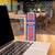 Custom Costa Rica Football Skinny Tumbler Vamos Ticos!