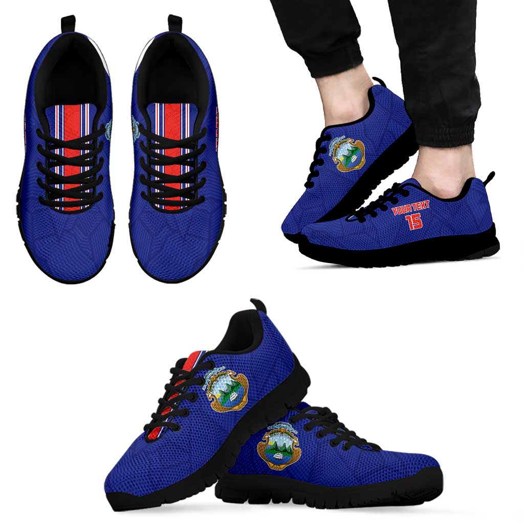 Custom Costa Rica Football Sneakers Vamos Ticos!