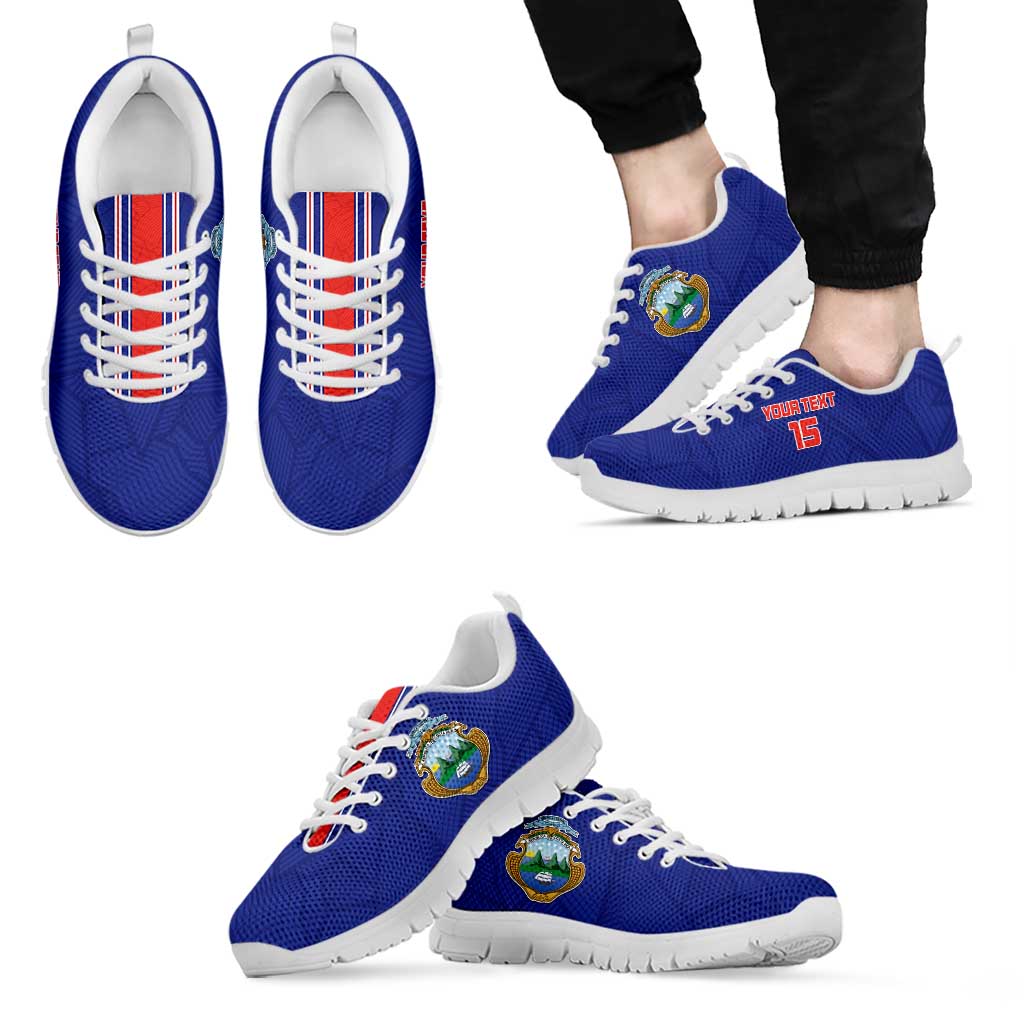 Custom Costa Rica Football Sneakers Vamos Ticos!