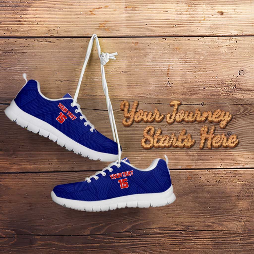 Custom Costa Rica Football Sneakers Vamos Ticos!
