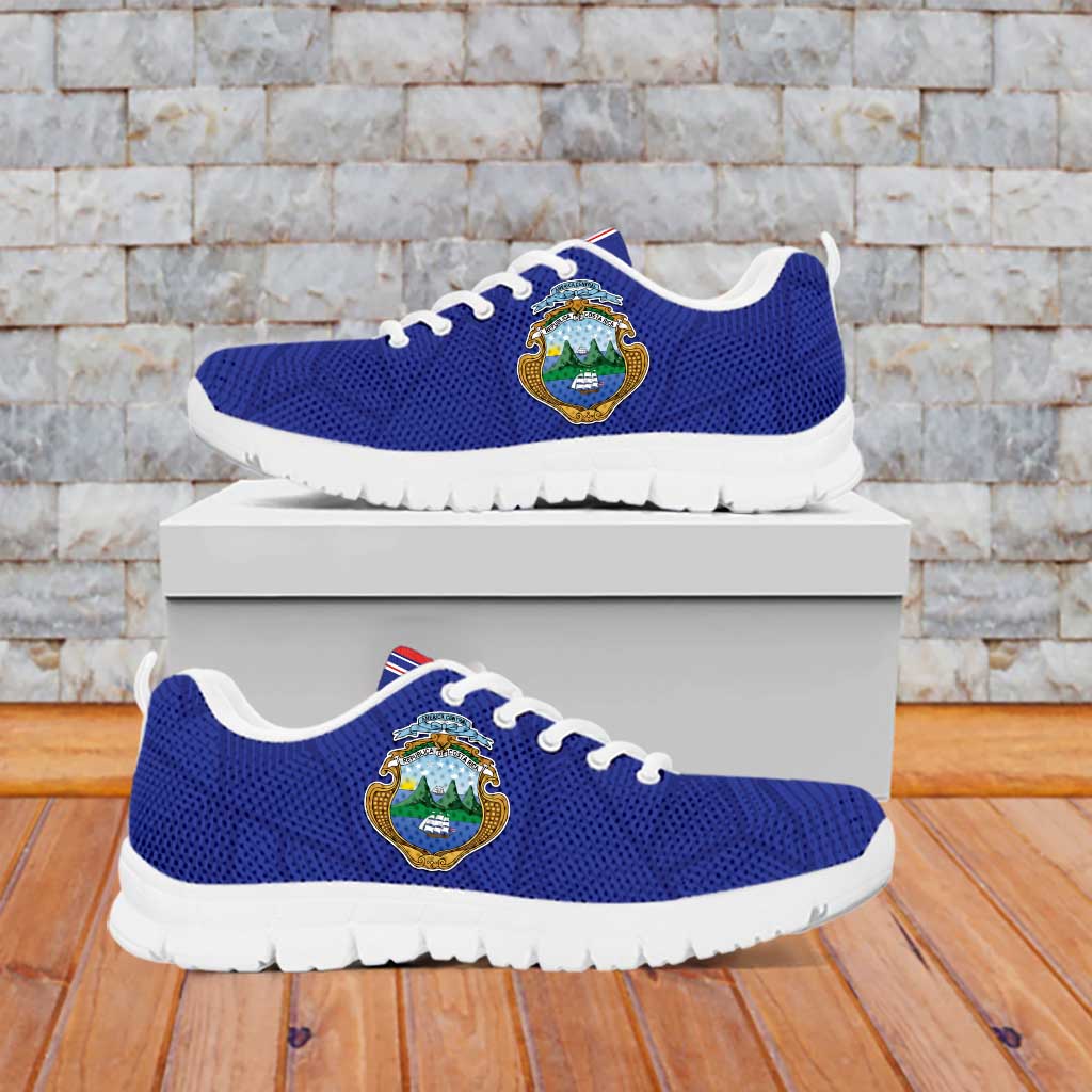 Custom Costa Rica Football Sneakers Vamos Ticos!