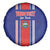 Custom Costa Rica Football Spare Tire Cover Vamos Ticos!