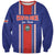 Custom Costa Rica Football Sweatshirt Vamos Ticos!