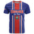 Custom Costa Rica Football T Shirt Vamos Ticos!