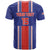 Custom Costa Rica Football T Shirt Vamos Ticos!