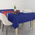 Custom Costa Rica Football Tablecloth Vamos Ticos!