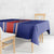 Custom Costa Rica Football Tablecloth Vamos Ticos!