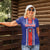 Custom Costa Rica Football Women Polo Shirt Vamos Ticos!