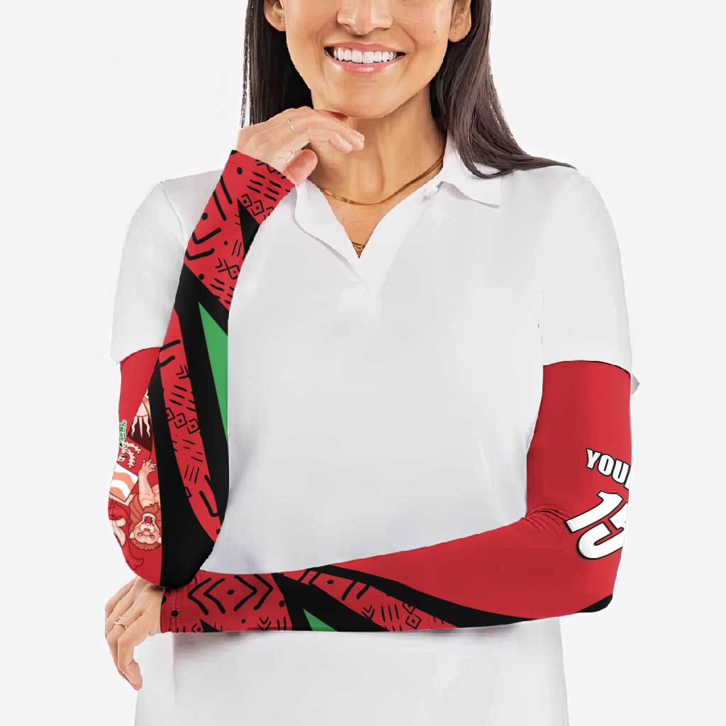 Custom Malawi Cricket Arm Sleeves Go Champions - Wonder Print Shop