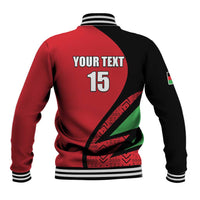 Custom Malawi Cricket Baseball Jacket Go Champions - Wonder Print Shop