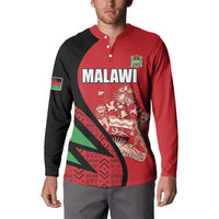 Custom Malawi Cricket Button Sweatshirt Go Champions - Wonder Print Shop