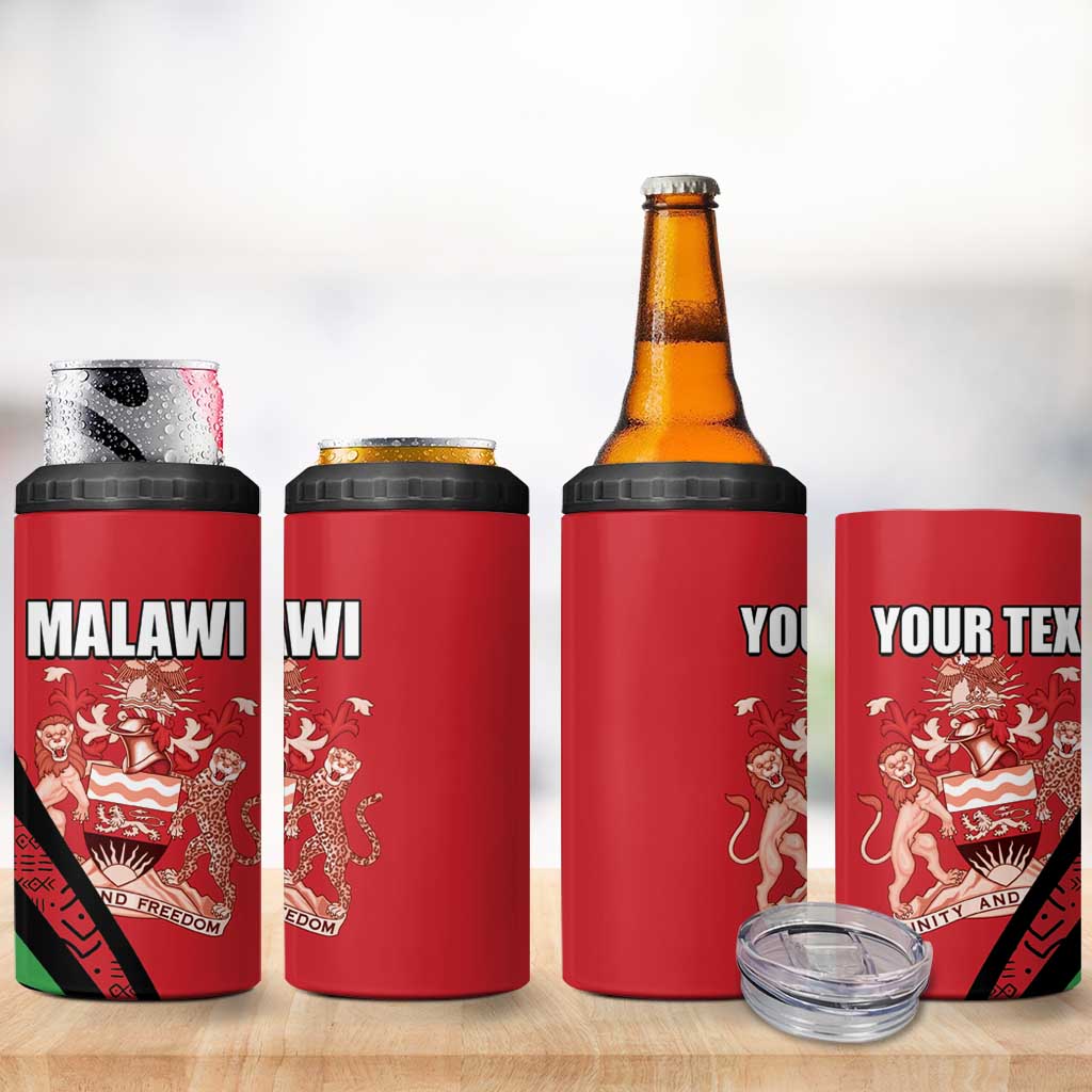 Custom Malawi Cricket 4 in 1 Can Cooler Tumbler Go Champions - Wonder Print Shop