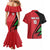 Custom Malawi Cricket Couples Matching Mermaid Dress and Hawaiian Shirt Go Champions - Wonder Print Shop