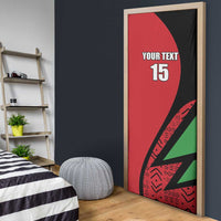 Custom Malawi Cricket Door Cover Go Champions - Wonder Print Shop
