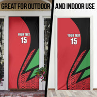 Custom Malawi Cricket Door Cover Go Champions - Wonder Print Shop