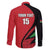 Custom Malawi Cricket Family Matching Off The Shoulder Long Sleeve Dress and Hawaiian Shirt Go Champions - Wonder Print Shop
