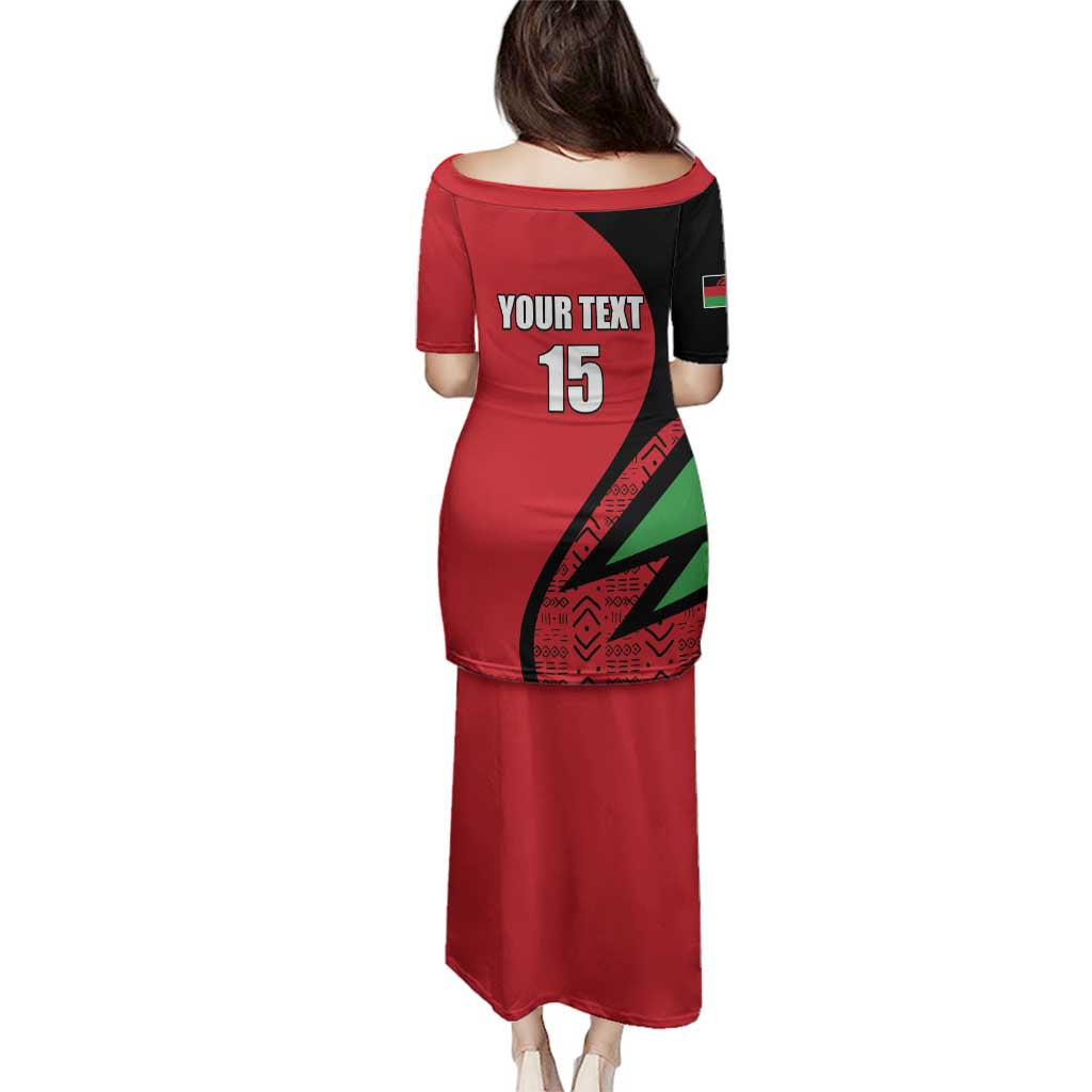 Custom Malawi Cricket Family Matching Puletasi and Hawaiian Shirt Go Champions - Wonder Print Shop