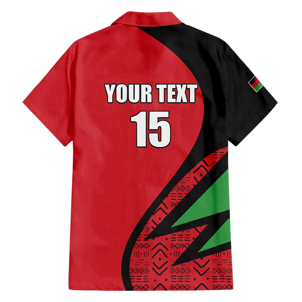 Custom Malawi Cricket Family Matching Summer Maxi Dress and Hawaiian Shirt Go Champions - Wonder Print Shop