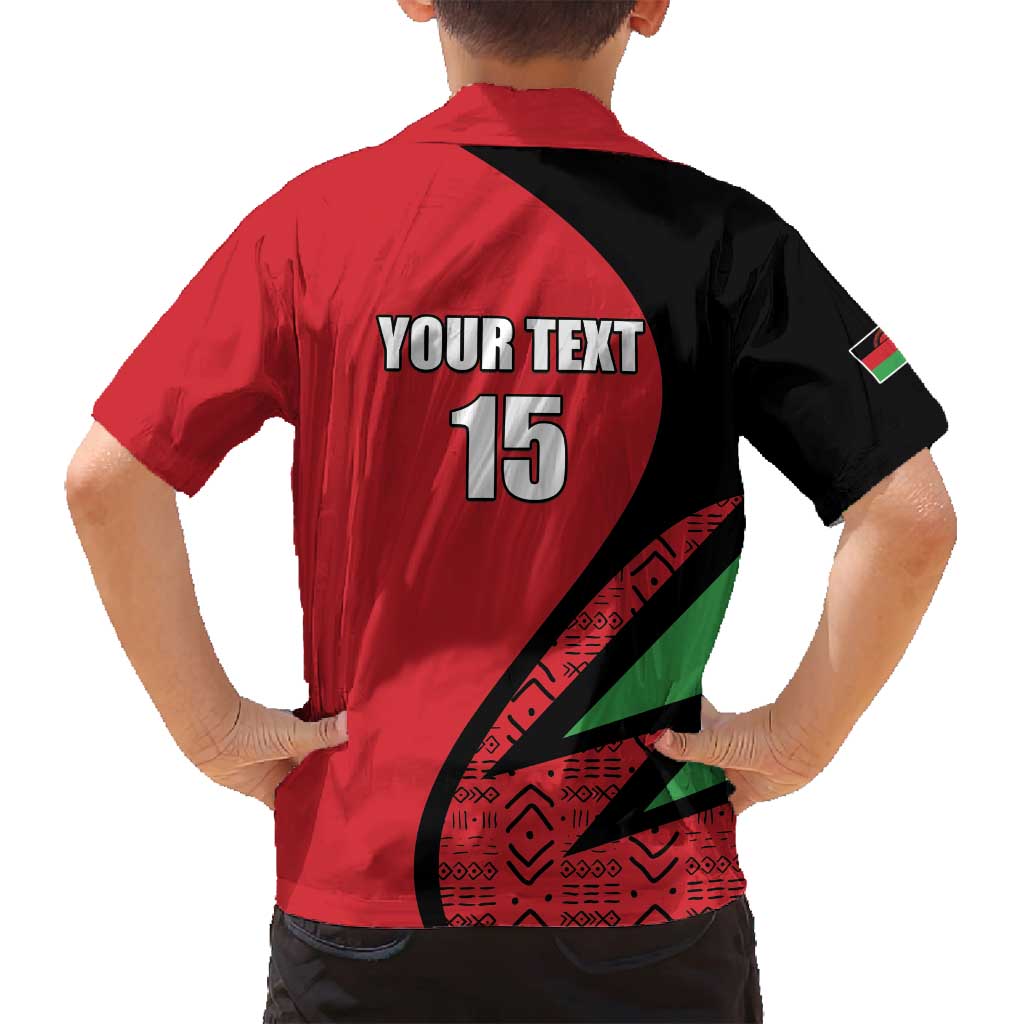 Custom Malawi Cricket Family Matching Tank Maxi Dress and Hawaiian Shirt Go Champions - Wonder Print Shop