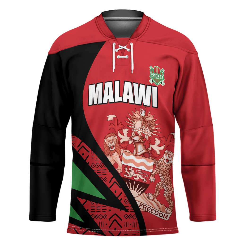 Custom Malawi Cricket Hockey Jersey Go Champions - Wonder Print Shop