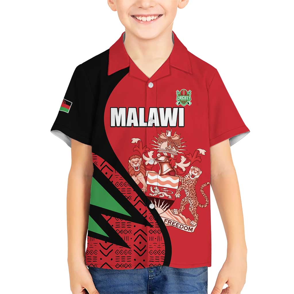 Custom Malawi Cricket Kid Hawaiian Shirt Go Champions - Wonder Print Shop