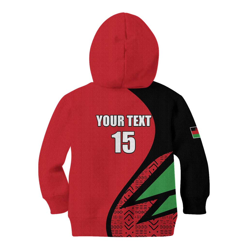 Custom Malawi Cricket Kid Hoodie Go Champions - Wonder Print Shop