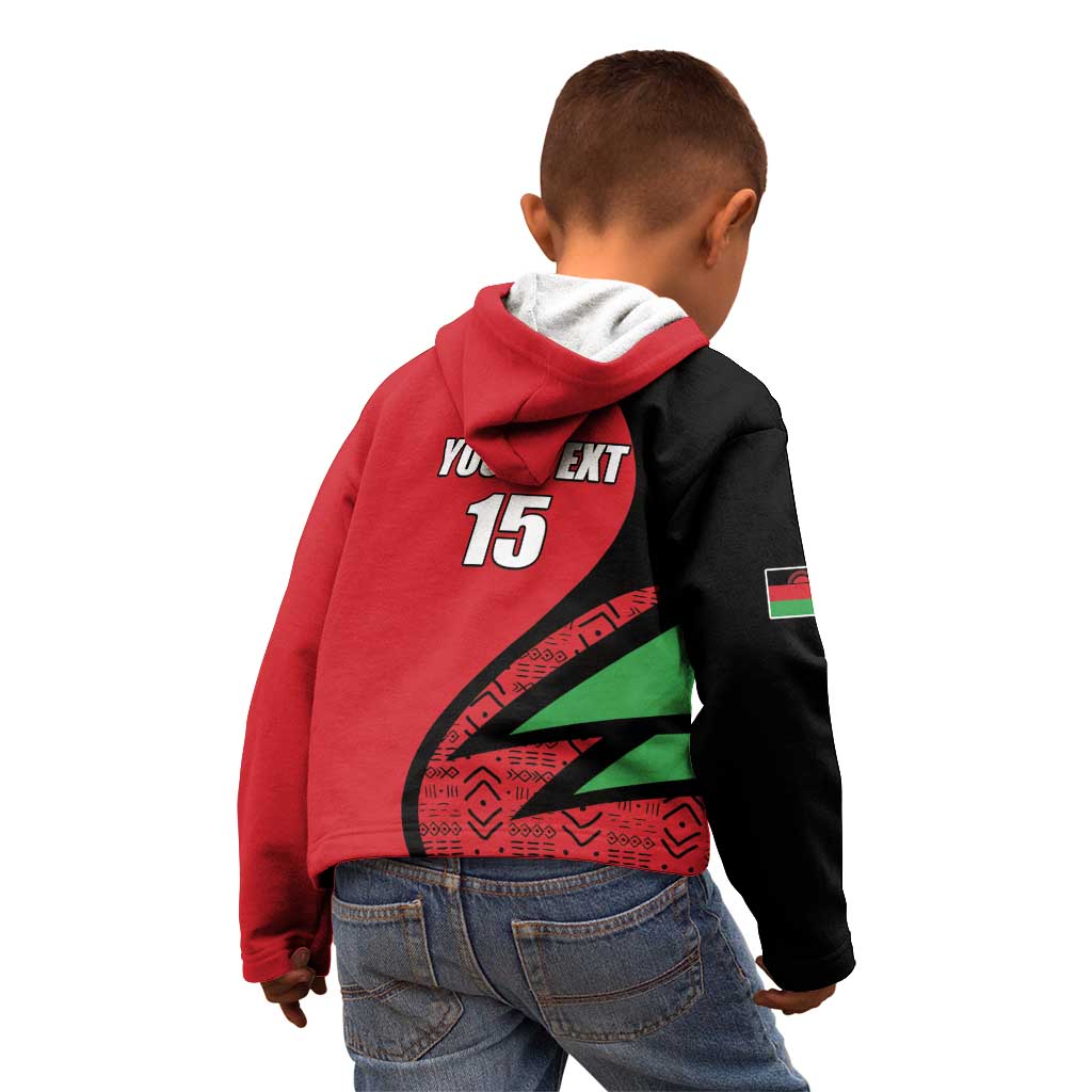 Custom Malawi Cricket Kid Hoodie Go Champions - Wonder Print Shop
