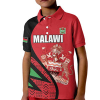 Custom Malawi Cricket Kid Polo Shirt Go Champions - Wonder Print Shop