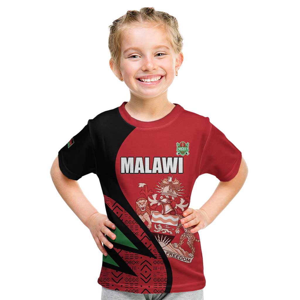 Custom Malawi Cricket Kid T Shirt Go Champions - Wonder Print Shop