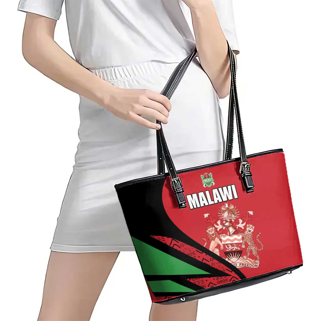 Malawi Cricket Leather Tote Bag Go Champions - Wonder Print Shop