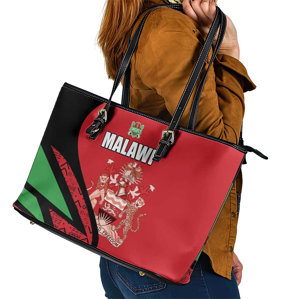 Malawi Cricket Leather Tote Bag Go Champions - Wonder Print Shop