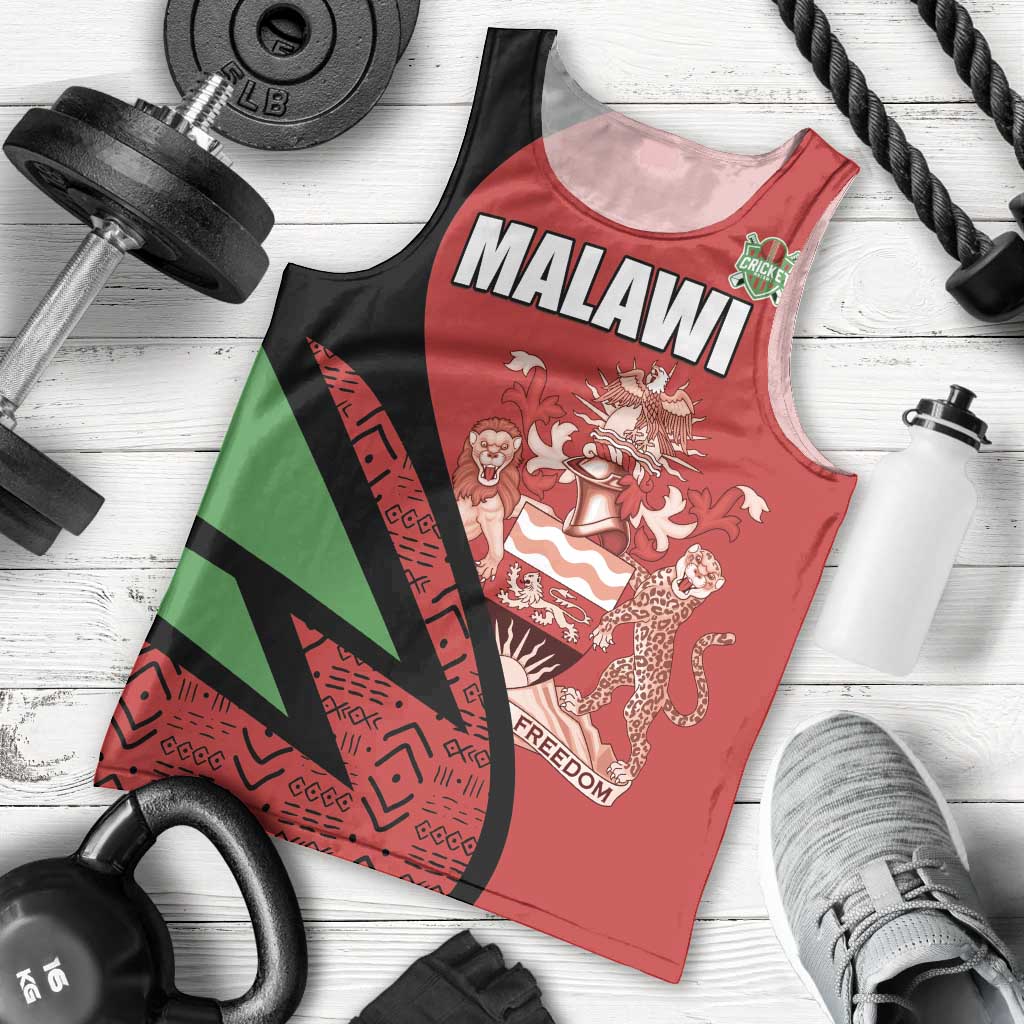 Custom Malawi Cricket Men Tank Top Go Champions - Wonder Print Shop