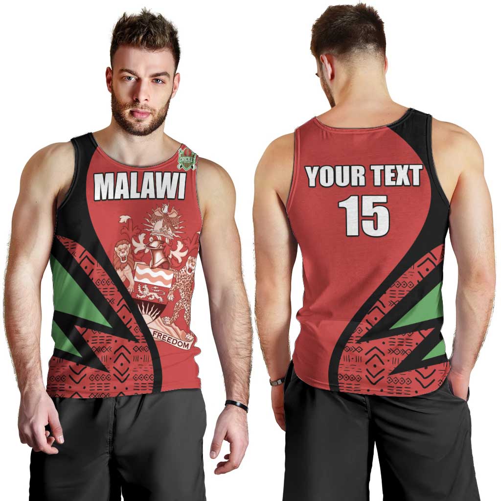Custom Malawi Cricket Men Tank Top Go Champions - Wonder Print Shop