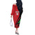 Custom Malawi Cricket Off The Shoulder Long Sleeve Dress Go Champions - Wonder Print Shop