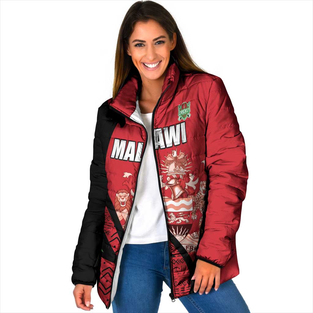 Custom Malawi Cricket Padded Jacket Go Champions - Wonder Print Shop