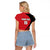 Custom Malawi Cricket Raglan Cropped T Shirt Go Champions - Wonder Print Shop