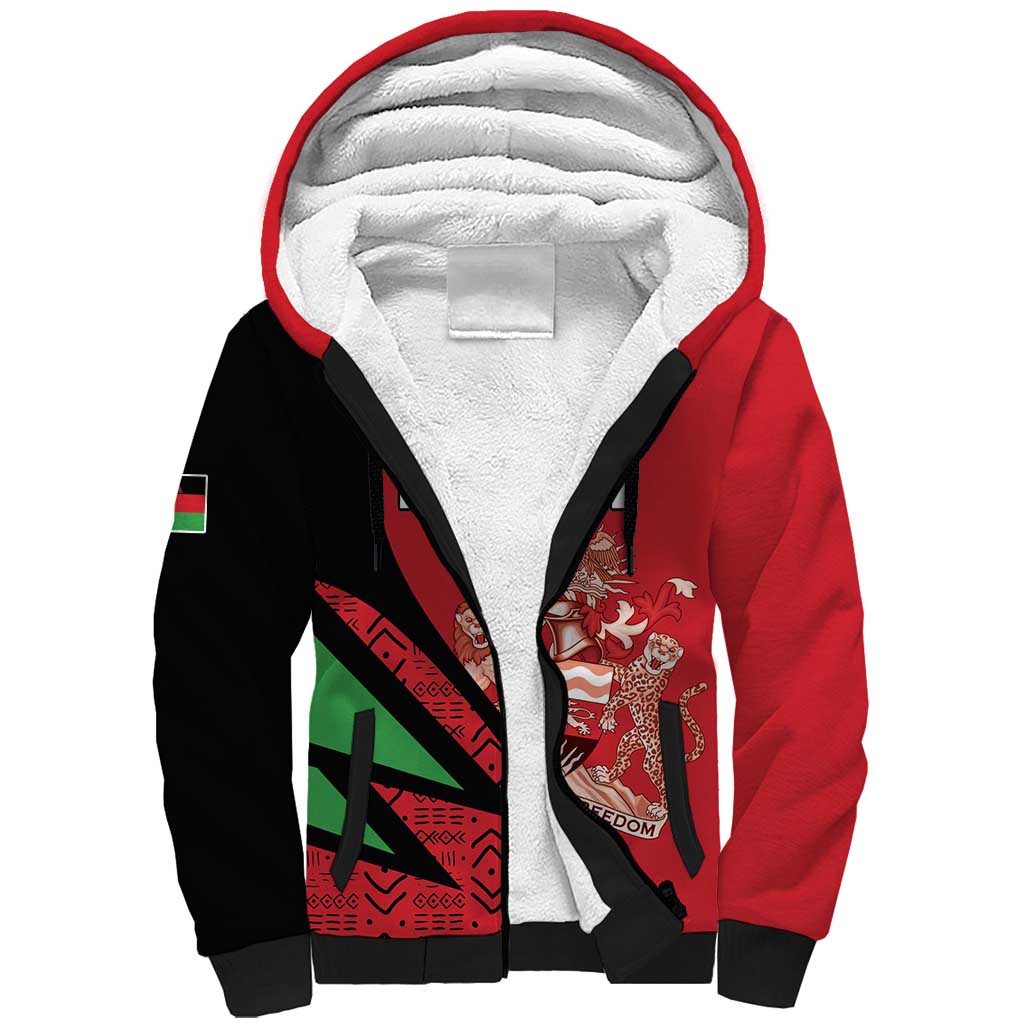 Custom Malawi Cricket Sherpa Hoodie Go Champions - Wonder Print Shop