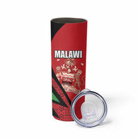 Custom Malawi Cricket Skinny Tumbler Go Champions - Wonder Print Shop