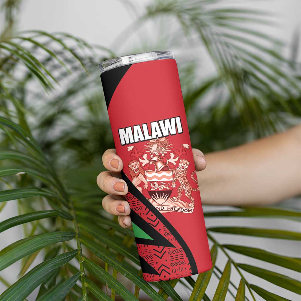 Custom Malawi Cricket Skinny Tumbler Go Champions - Wonder Print Shop