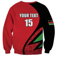 Custom Malawi Cricket Sweatshirt Go Champions - Wonder Print Shop