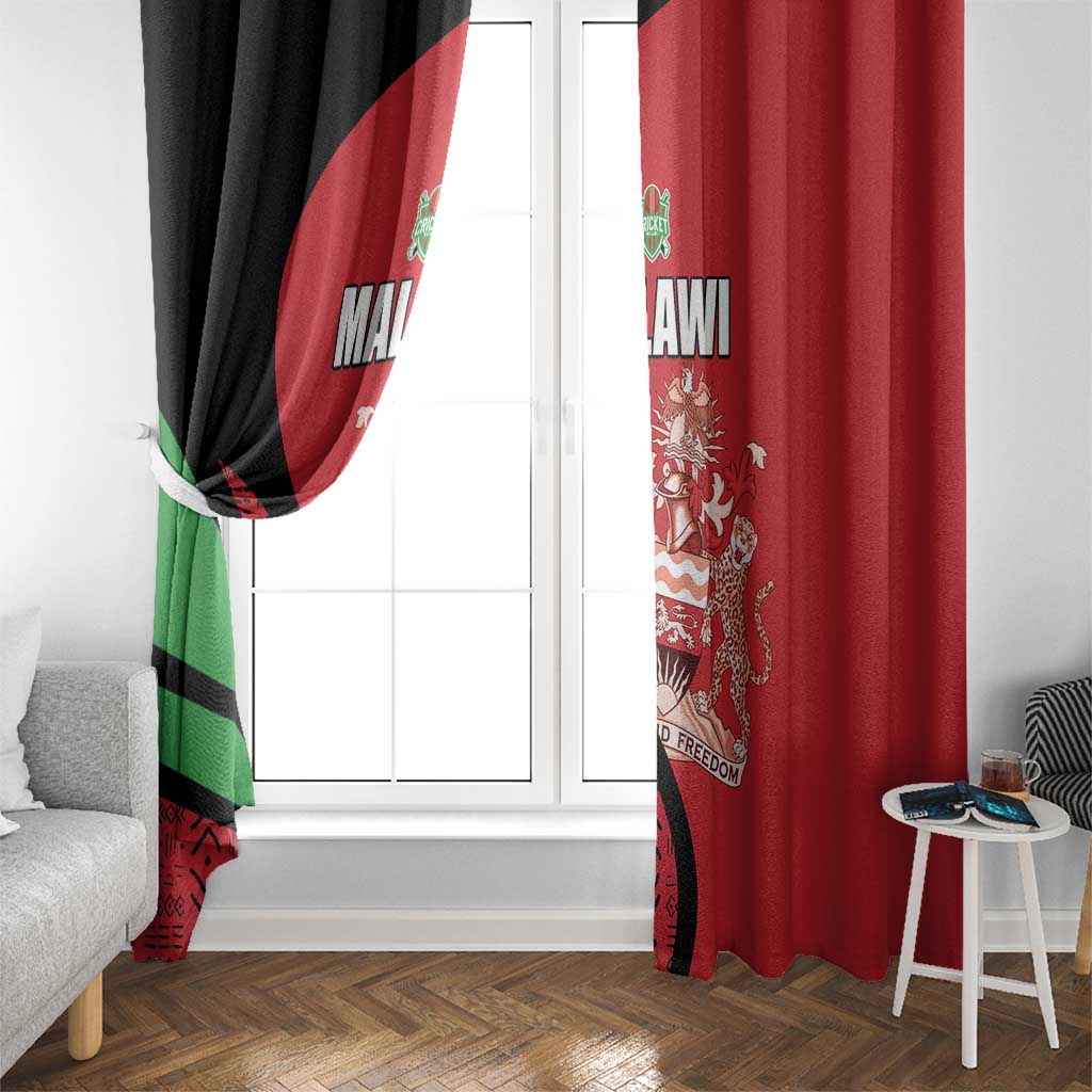 Malawi Cricket Window Curtain Go Champions - Wonder Print Shop