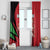 Malawi Cricket Window Curtain Go Champions - Wonder Print Shop