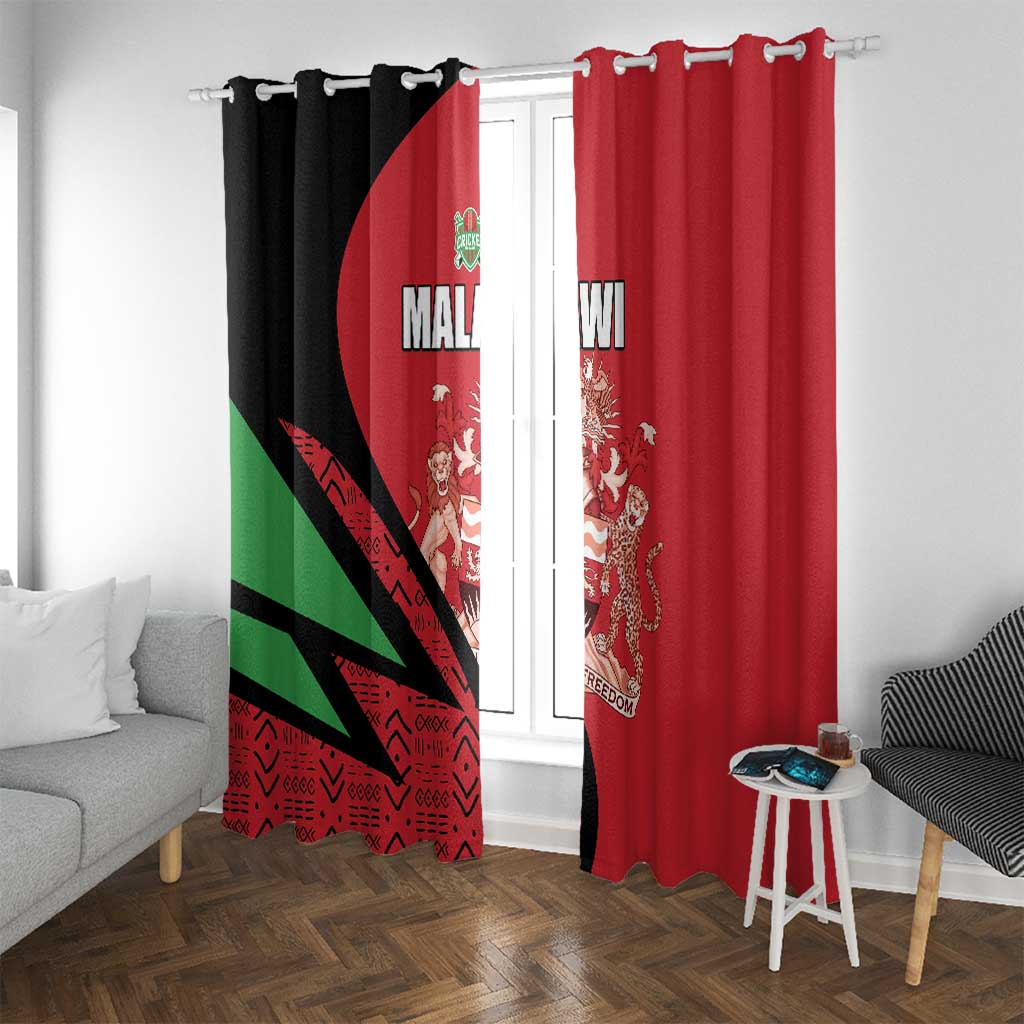 Malawi Cricket Window Curtain Go Champions - Wonder Print Shop