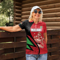 Custom Malawi Cricket Women Polo Shirt Go Champions - Wonder Print Shop