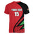 Custom Malawi Cricket Women V-Neck T-Shirt Go Champions - Wonder Print Shop