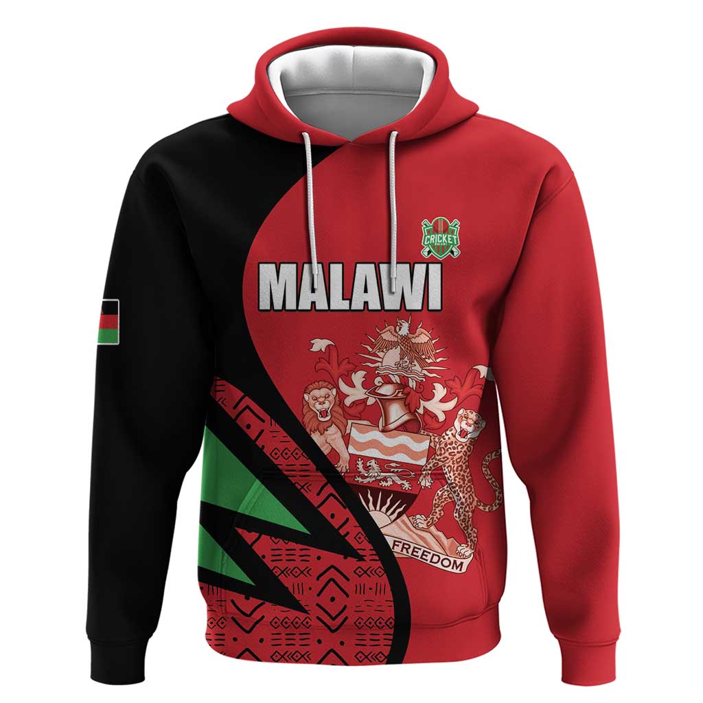 Custom Malawi Cricket Zip Hoodie Go Champions - Wonder Print Shop