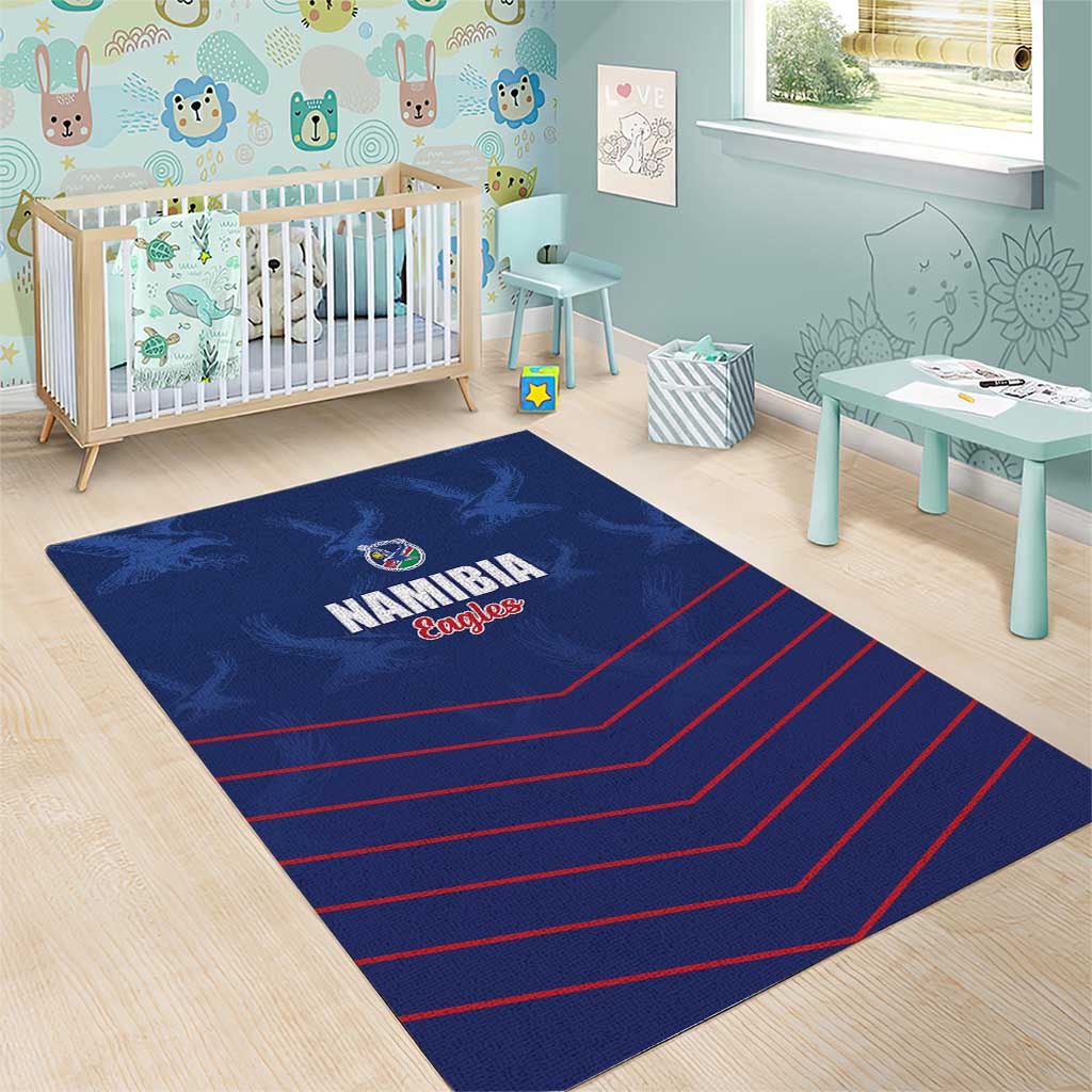 Namibia Cricket Area Rug Go Eagles Go - Wonder Print Shop