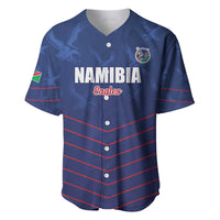 Custom Namibia Cricket Baseball Jersey Go Eagles Go - Wonder Print Shop